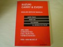 Suzuki Carry English Service Manual Shop repair Manual DB51 DC51 DD51